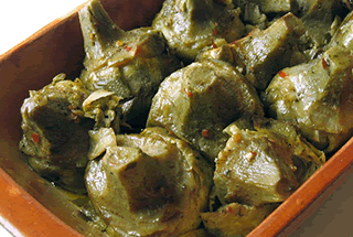 carciofi alla romana