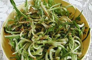 puntarelle con alici